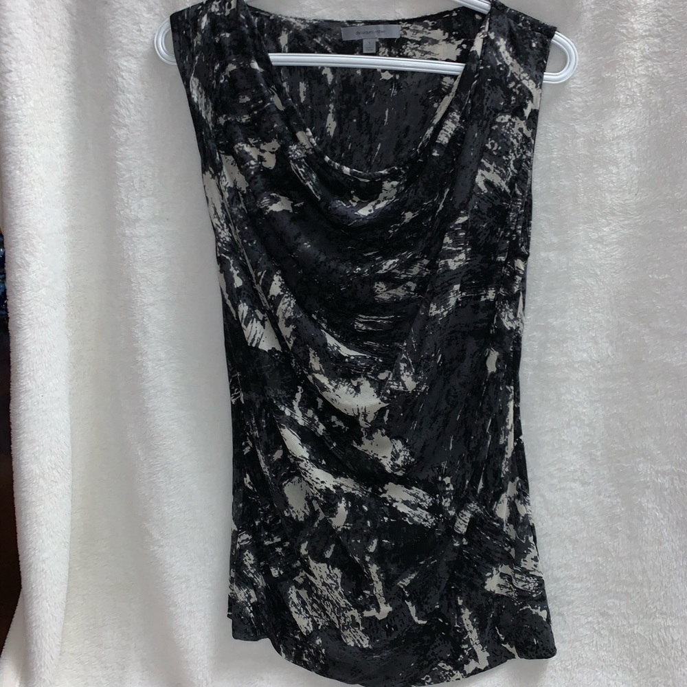 CLASSIQUES ENTIER abstract patter blouse